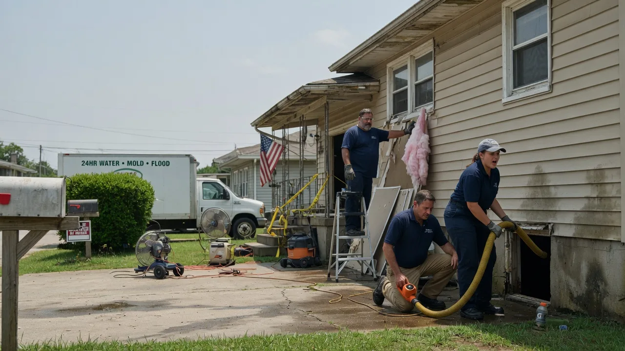 Water Damage Repair in Plevna, KS near me